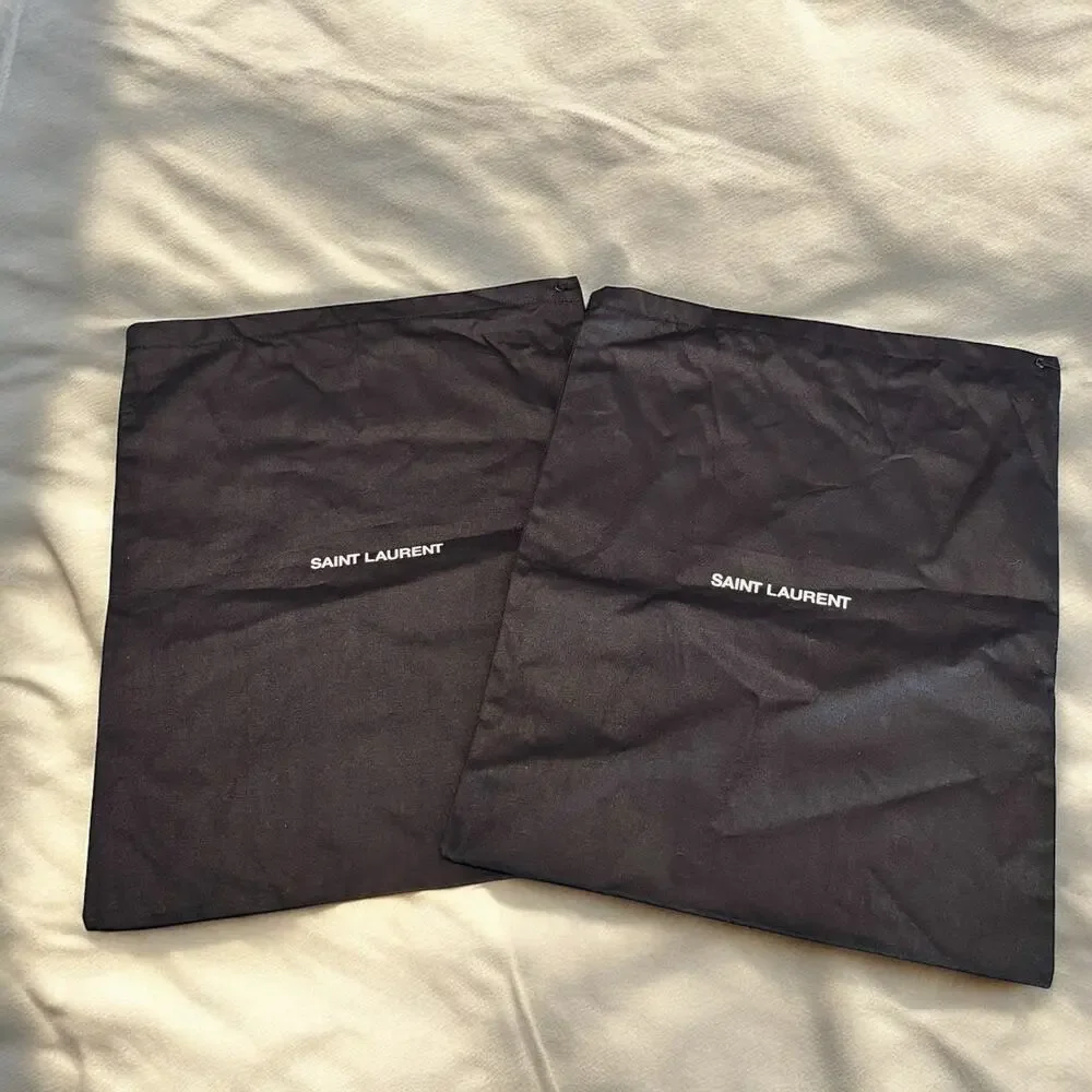 8 Designer Sneaker Shoe Dust Bag Moncler Saint Laurent Tom Ford Prada - Picture 3 of 16